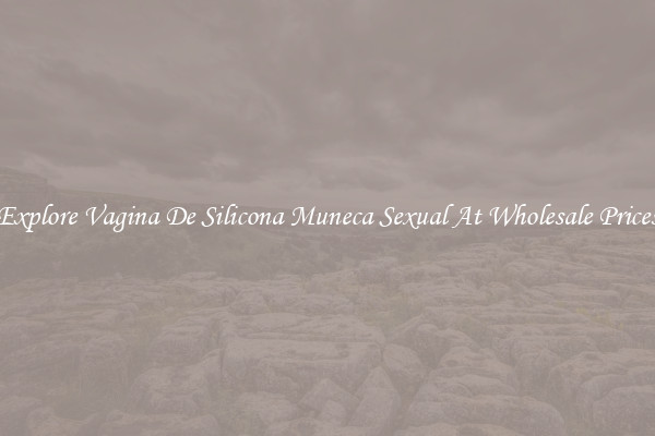 Explore Vagina De Silicona Muneca Sexual At Wholesale Prices