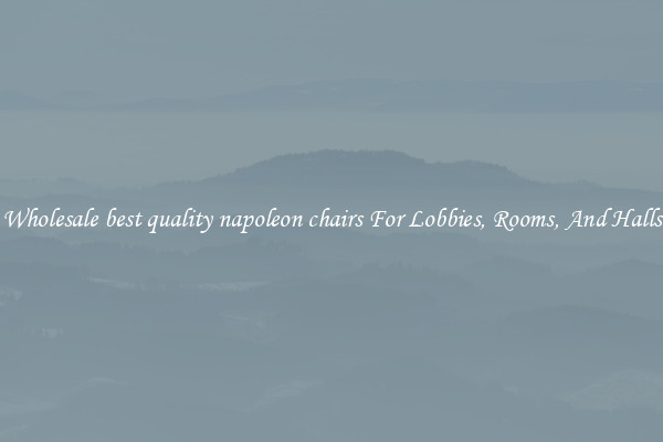 Wholesale best quality napoleon chairs For Lobbies, Rooms, And Halls